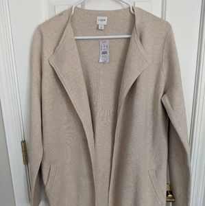 J Crew Vanessa Sweater Jacket Small